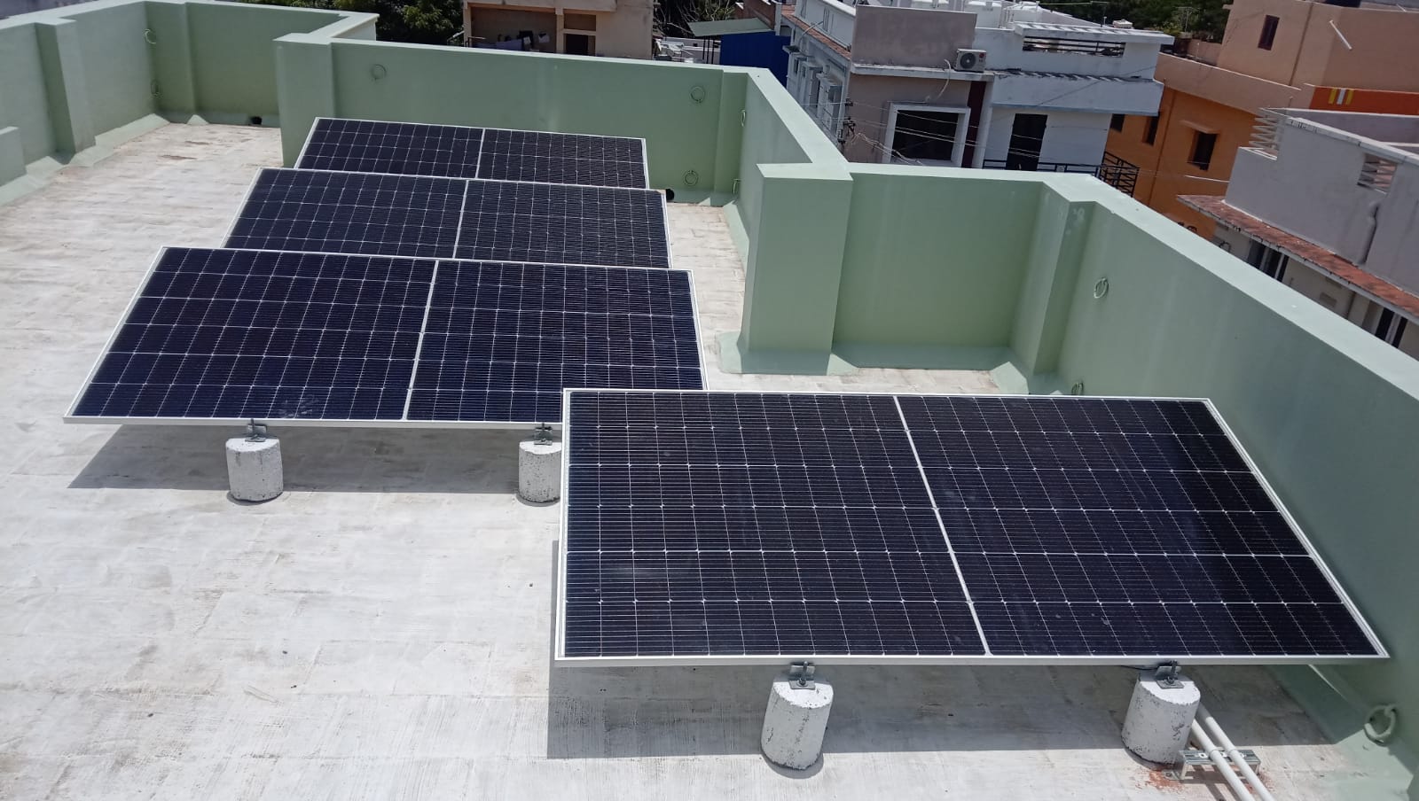 Residential solar installation 9